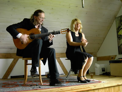 August 2006, Cante Flamenco mit Ricardo Volkert und Estela Sanz Posteguillo
