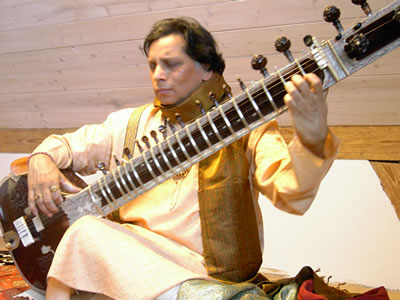 März 2006, Synergy concert mit Ashok Pathak (Sitar) und Sandip Bhattacharya (Tabla)